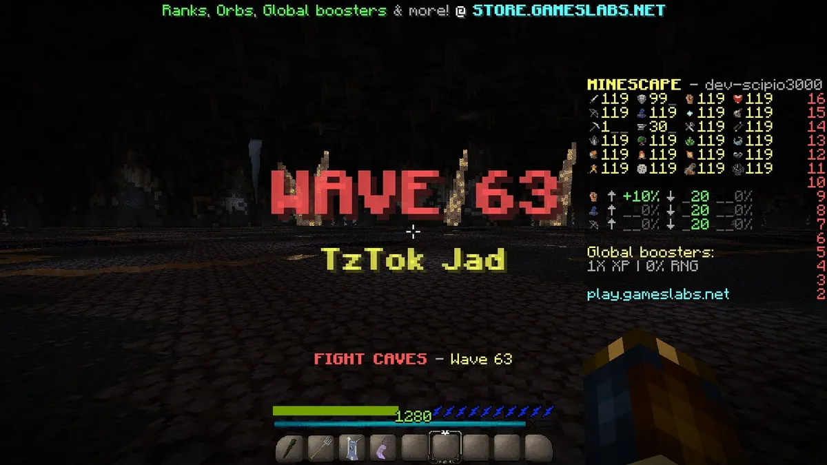 Wave 63, TzTok-Jad, the last thing between you and the cape
