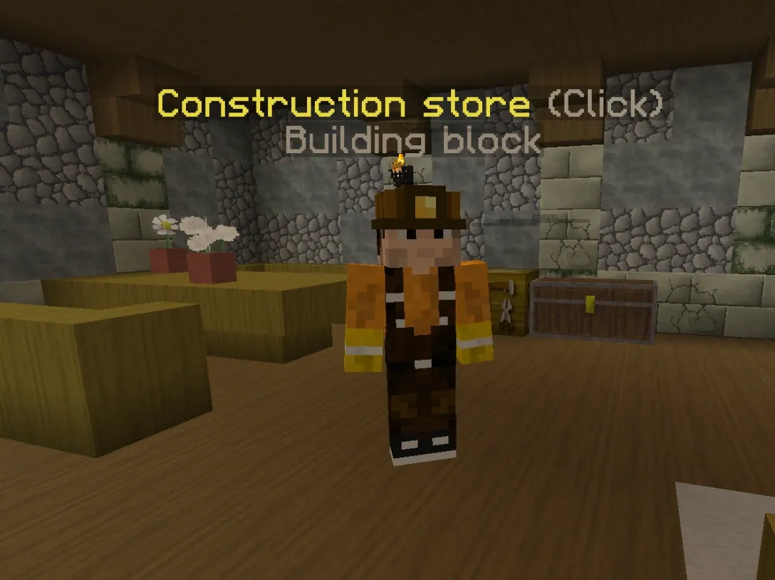 A construction store, one per category of block